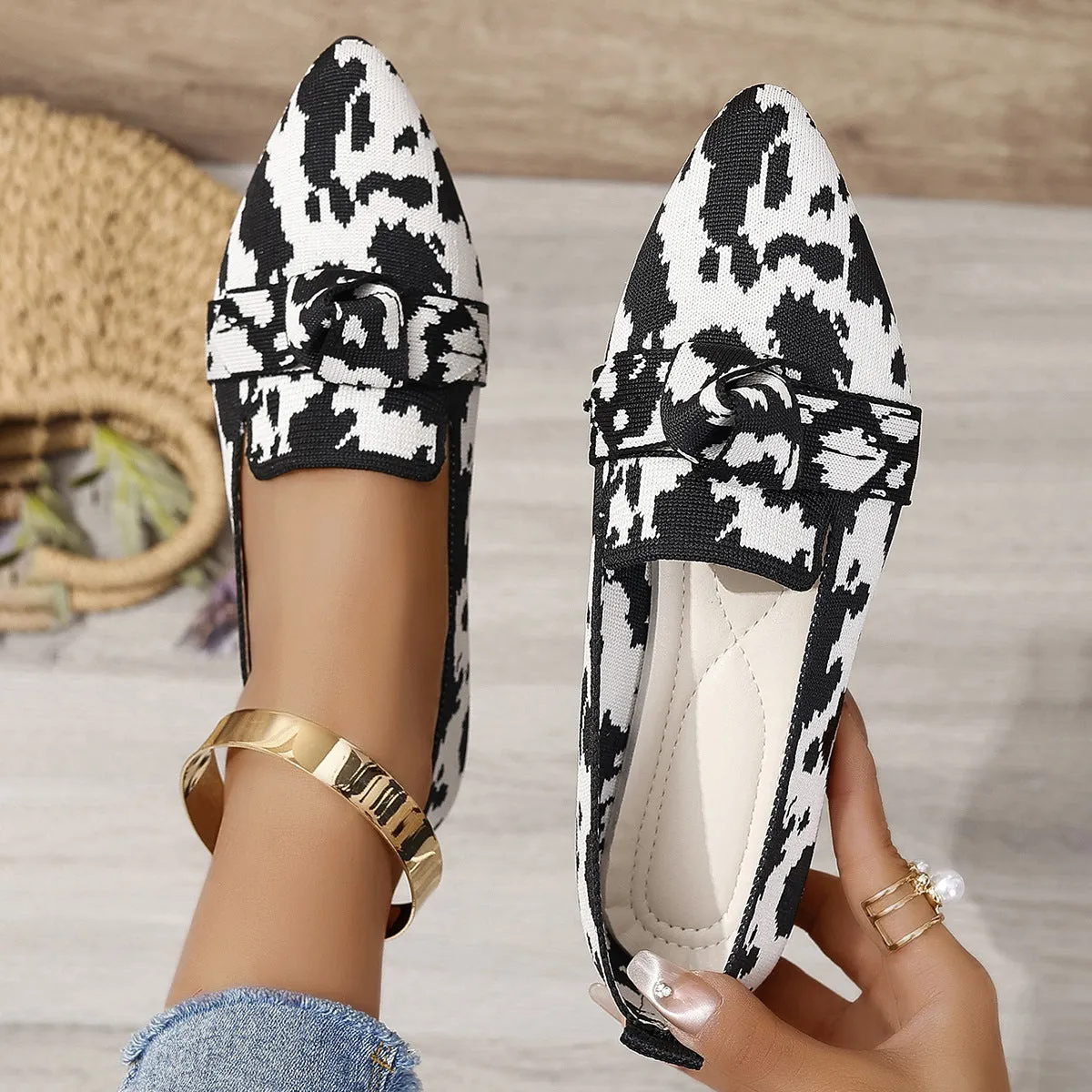Shoes Comfortable Voice-controlled and Flat Elegant Trending sale