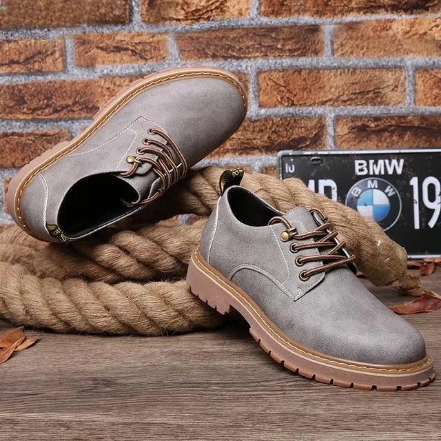 Shoes Fashion Trend  Shoes Spring Autumn Summer  Leather Breathable Flat Business Casual Shoes