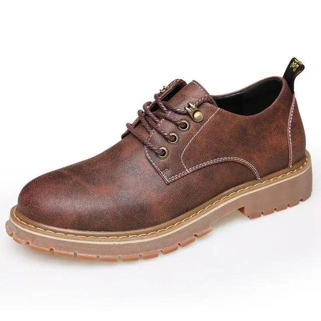 Shoes Fashion Trend  Shoes Spring Autumn Summer  Leather Breathable Flat Business Casual Shoes
