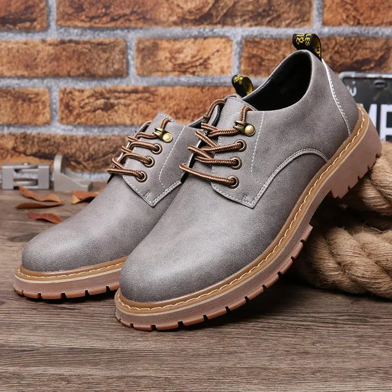 Shoes Fashion Trend  Shoes Spring Autumn Summer  Leather Breathable Flat Business Casual Shoes
