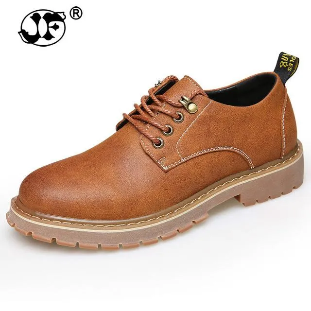 Shoes Fashion Trend  Shoes Spring Autumn Summer  Leather Breathable Flat Business Casual Shoes