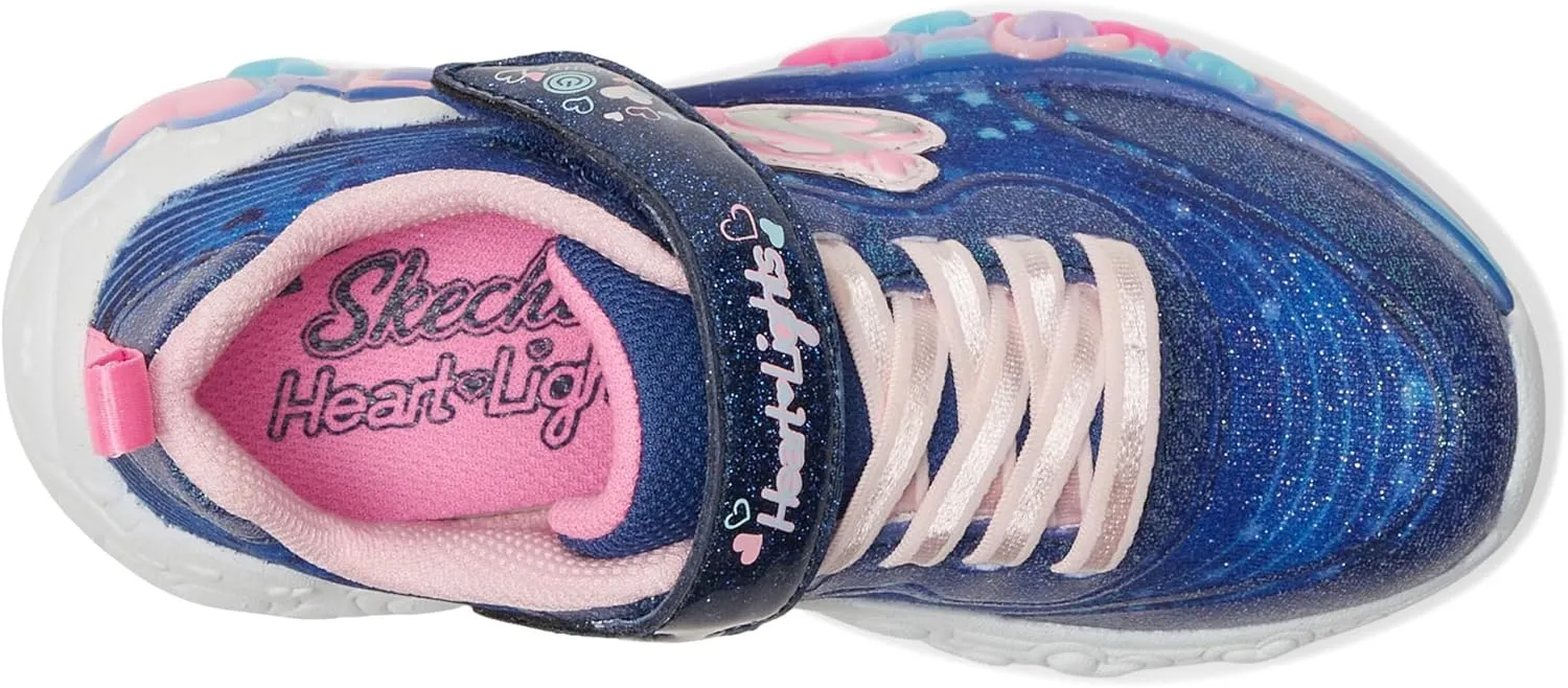 Skechers Girl's Eternal Heart Lights Sneaker