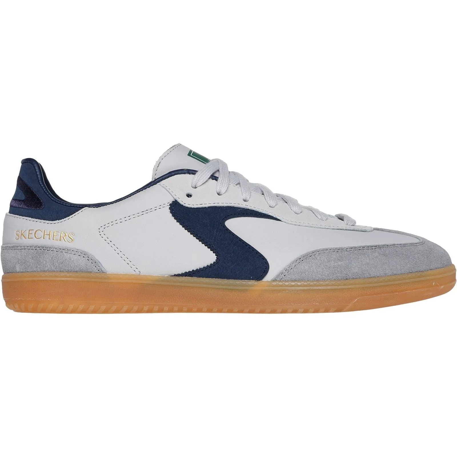 Skechers Men's Hotshot Pyke Trainer in Grey/Navy