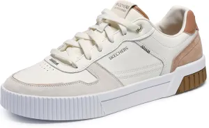 Skechers Men's Jade Kovos Leather and Suede Lace-up Sneakers