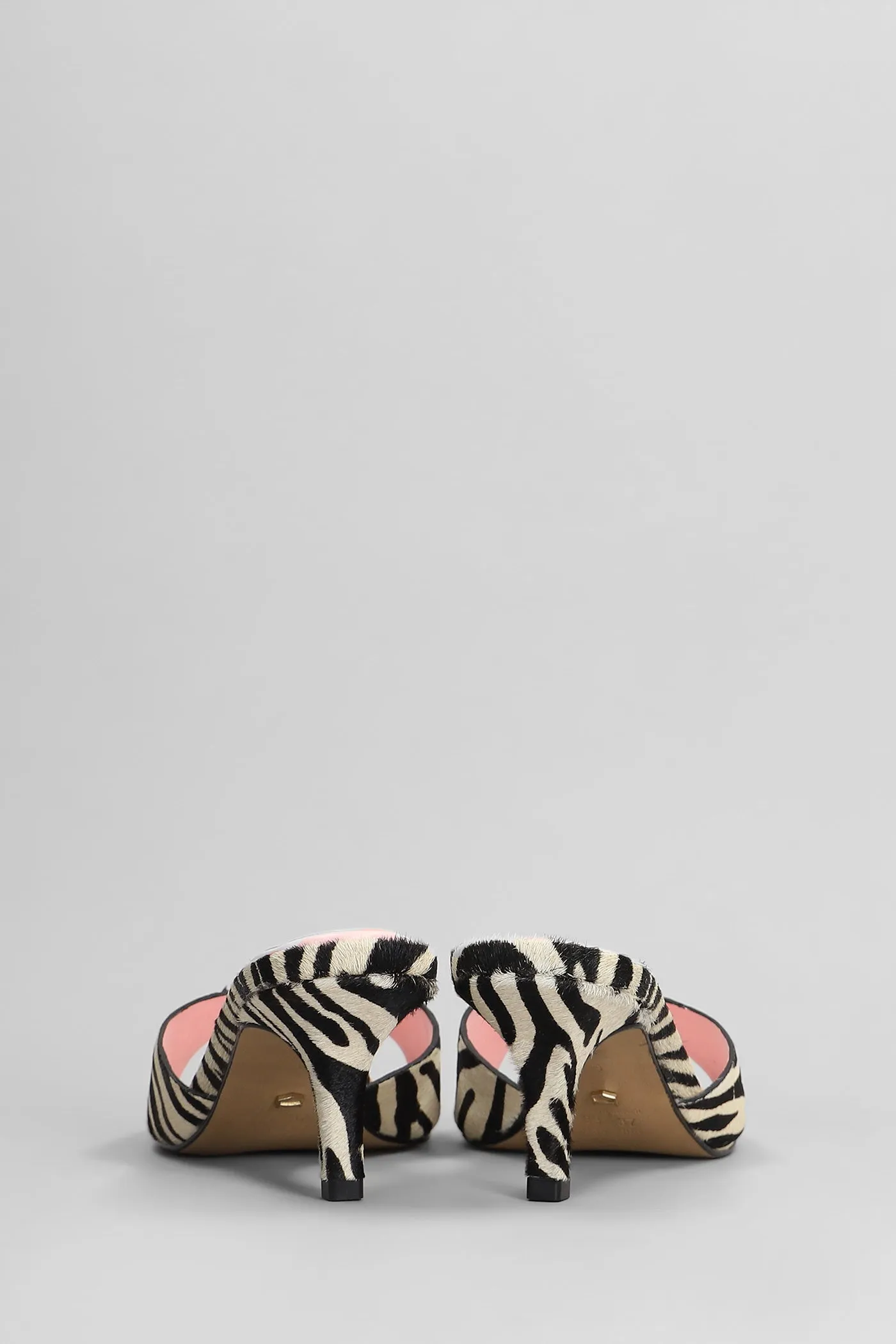 Slipper-Mule in Animalier pony skin
