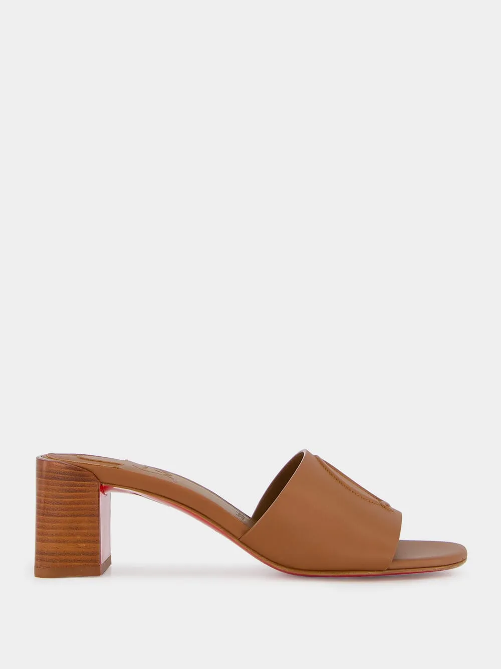 So CL Brown Mule Sandals