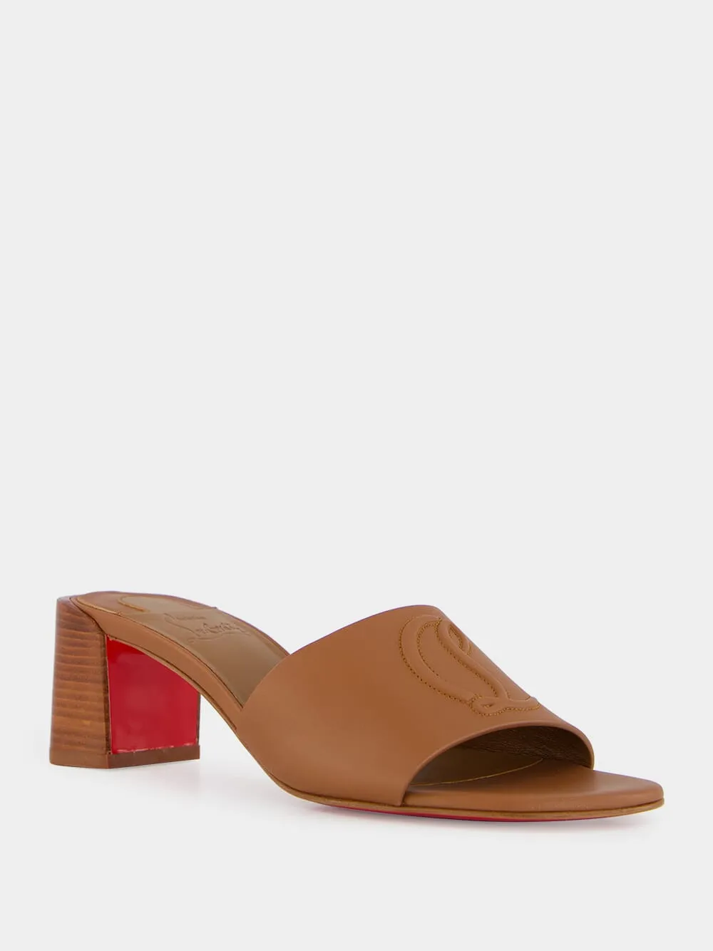 So CL Brown Mule Sandals