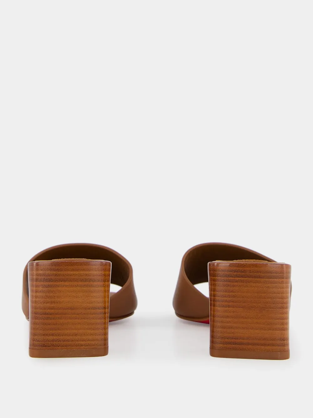 So CL Brown Mule Sandals