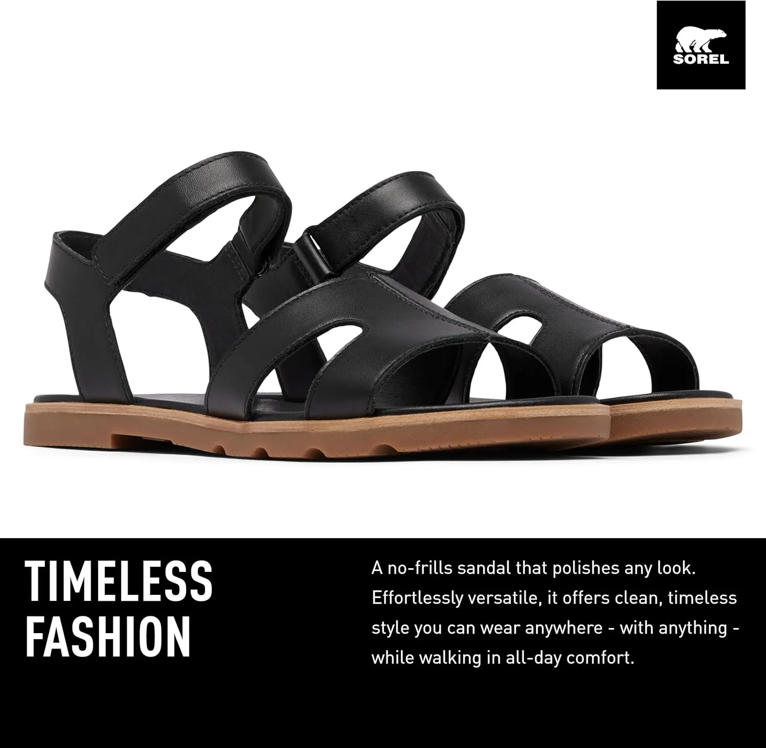 Sorel Women's Ella lll Ankle Strap Sandal