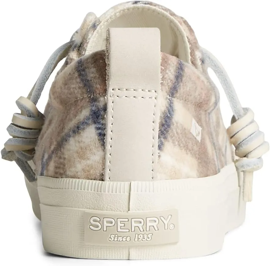 Sperry Unisex-Adult Crest Vibe Breton Stripe Sneaker