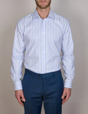 SPOLETO STRETCH STRIPE SHIRT SLIM FIT