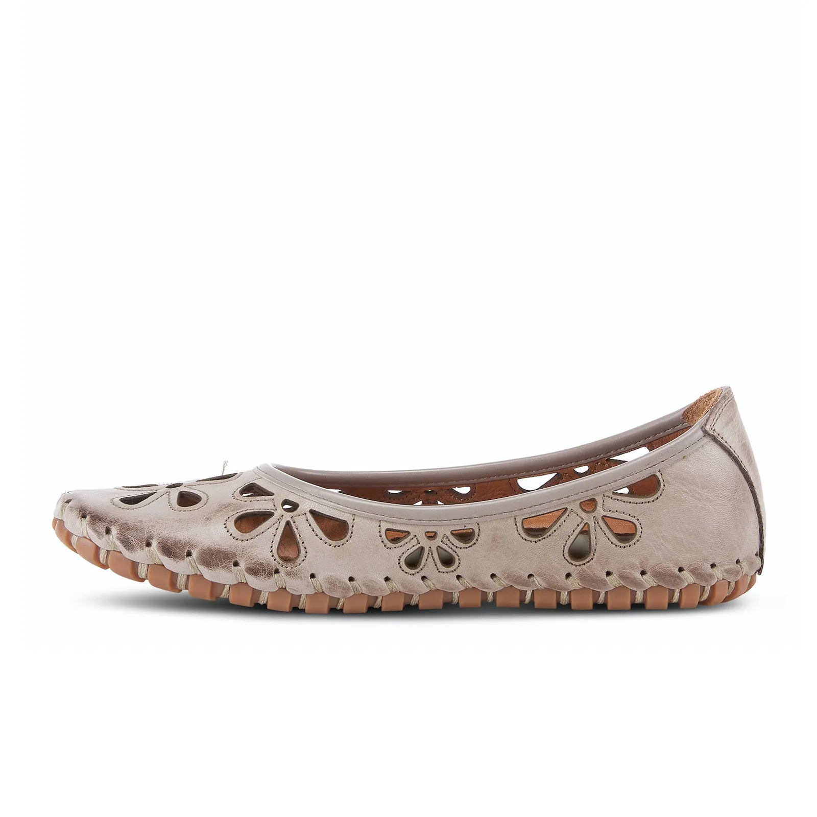 Spring Step Rayely Ballet Flat (Women) - Taupe