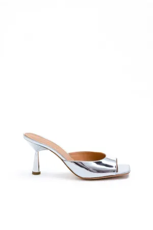 SR SILVER Feature-rich Classy MULE IN GRETA