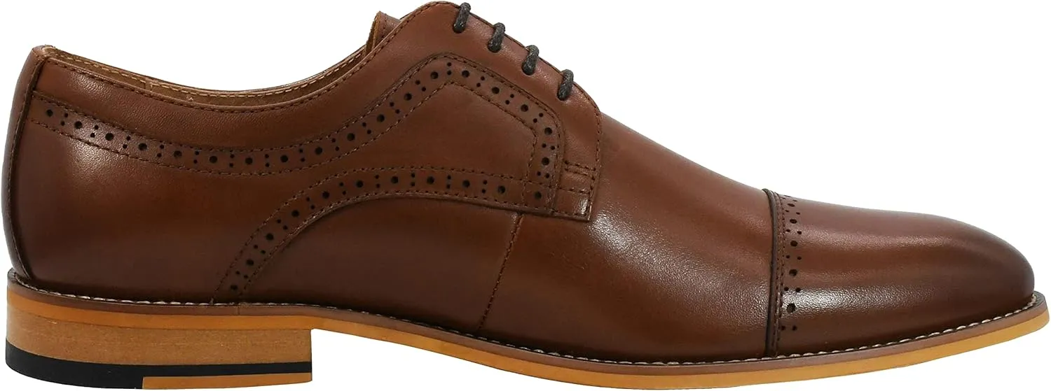 STACY ADAMS Men's Dickinson Cap-Toe Lace-up Oxford