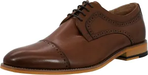 STACY ADAMS Men's Dickinson Cap-Toe Lace-up Oxford