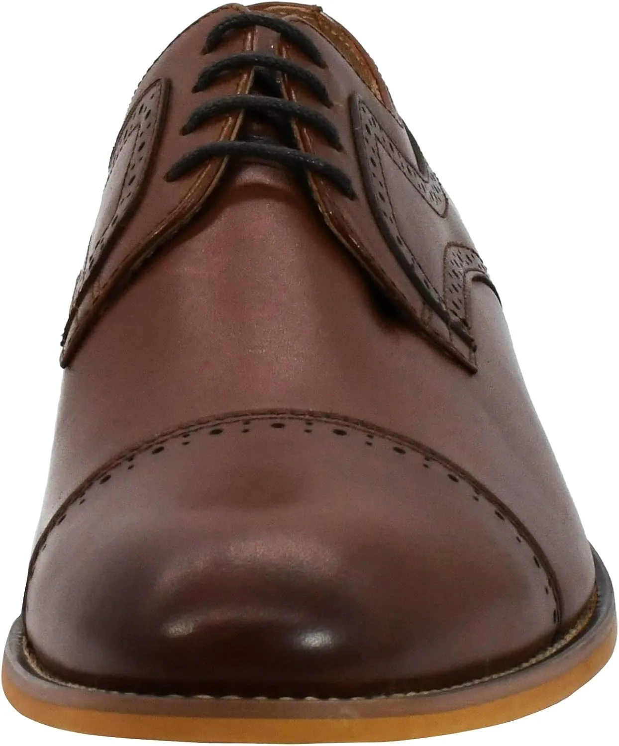 STACY ADAMS Men's Dickinson Cap-Toe Lace-up Oxford