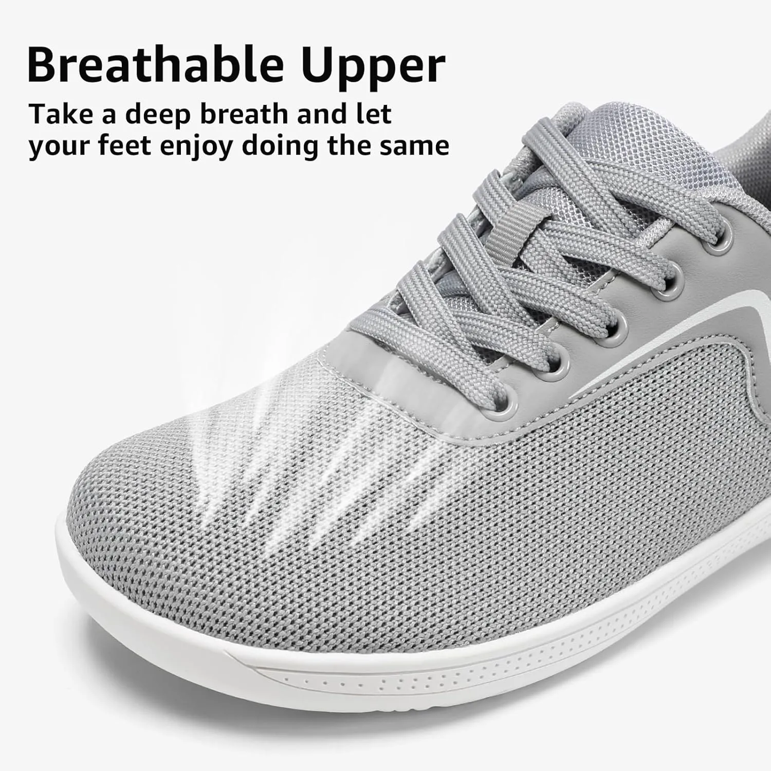 STQ Women's Minimalist Barefoot Shoes Wide Toe Box Trial Running Walking | Zero Drop Sole | Wide Width Fashion Sneaker