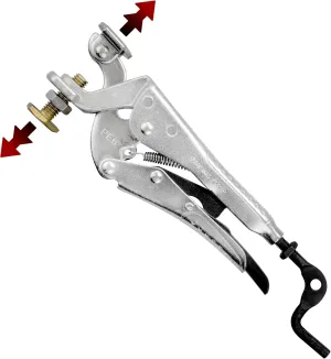 Strong Hand Tools PE6 Expand-O Reverse-Action Clamping Plier, 500 LBS Clamping Pressure, 1" to 1-3/4" Range, 6.5" Size