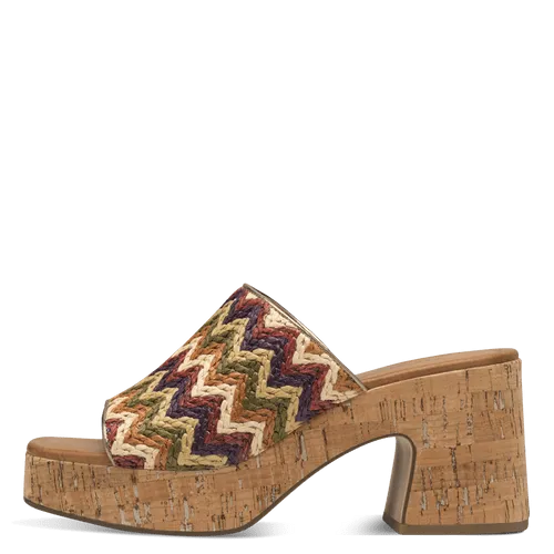 Tamaris Multicolour Platform Mule|2721244902