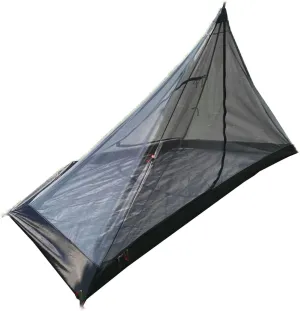 Tents Ultralight Tent Hot Mesh Tent Shelter, 4 Season Tipi Tent Camping Inner Tent for Family Camping Hiking Fishing Backpacking Accessories (Color : Brown, Size : Inner Tent)