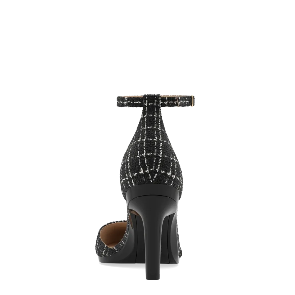 The D'Orsay - Coal Tweed 4 Stiletto - FINAL SALE