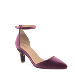 The D'Orsay - Sugar Plum Velvet 3 Stiletto - FINAL SALE