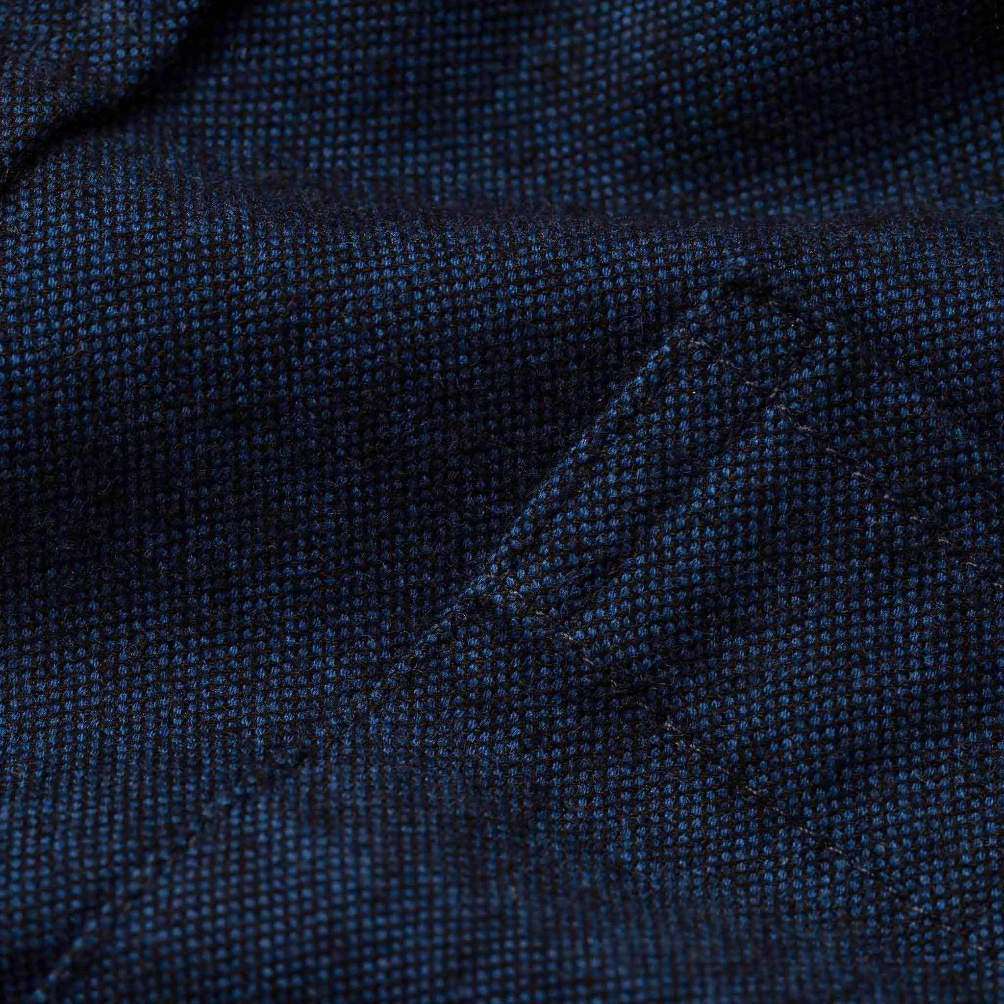 The Jack in Brushed Navy Oxford