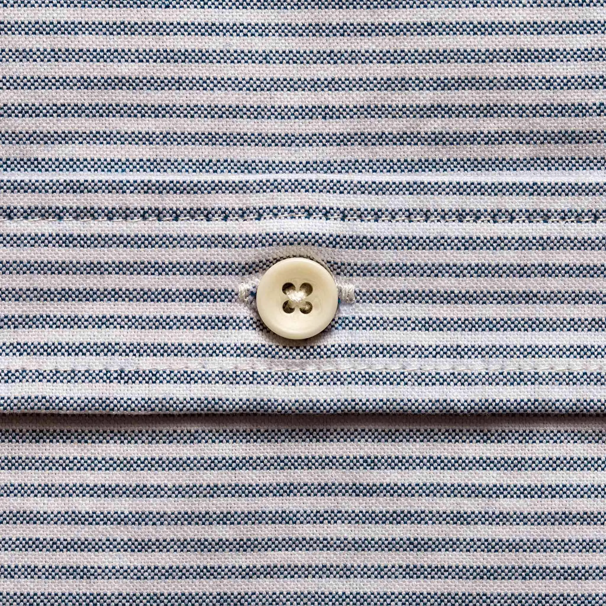 The Jack in Navy University Stripe Oxford