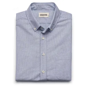 The Jack in Navy University Stripe Oxford