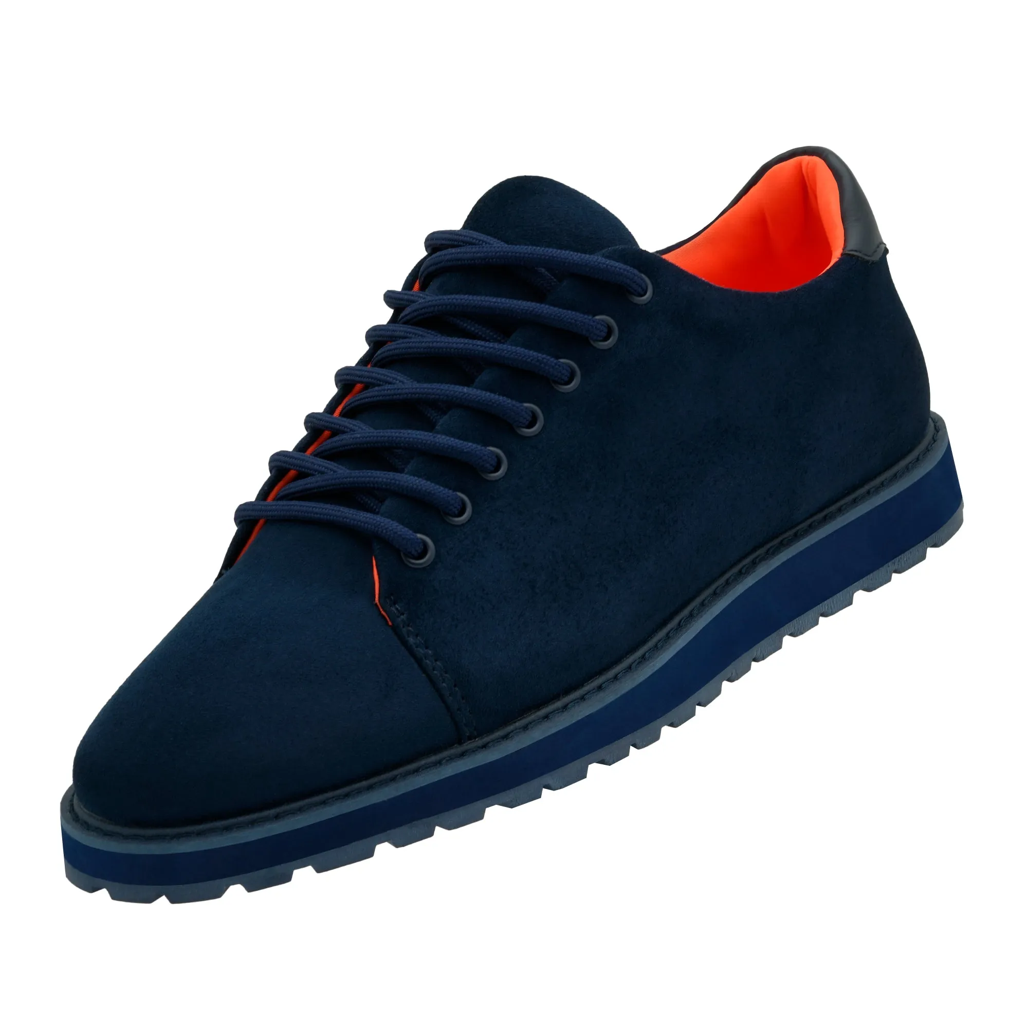 The Muscoby S TAYNO Suede Low Lace Up Sneaker