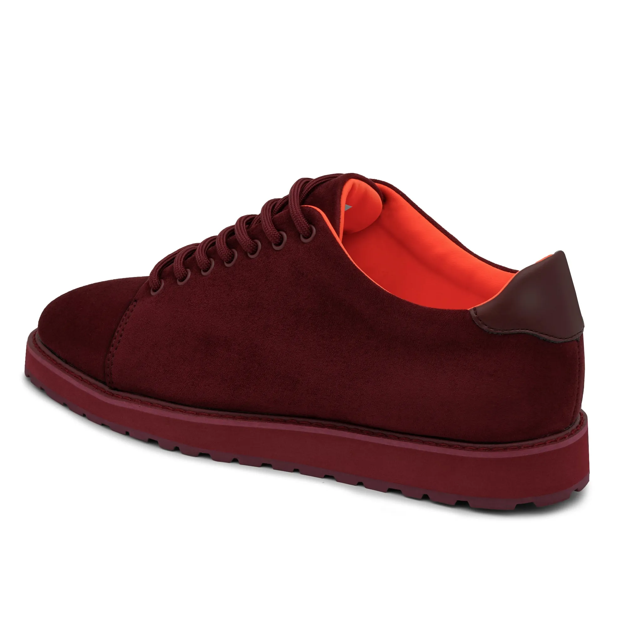 The Muscoby S TAYNO Suede Low Lace Up Sneaker