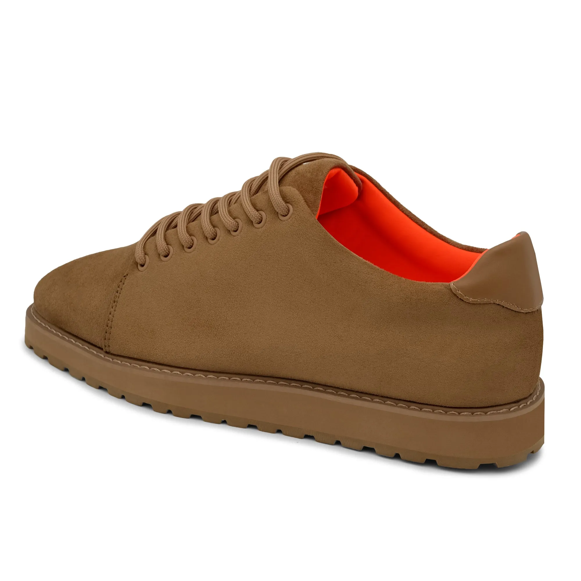 The Muscoby S TAYNO Suede Low Lace Up Sneaker
