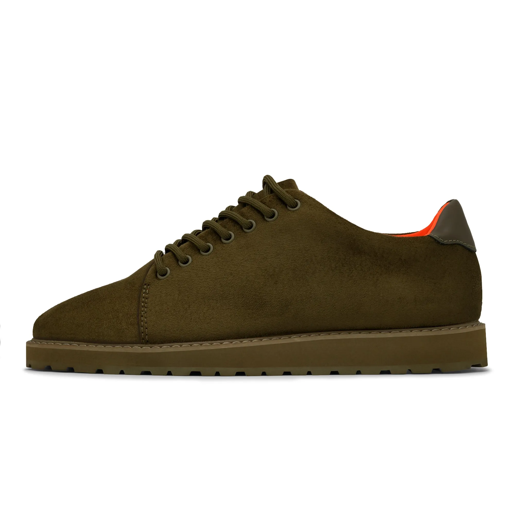 The Muscoby S TAYNO Suede Low Lace Up Sneaker