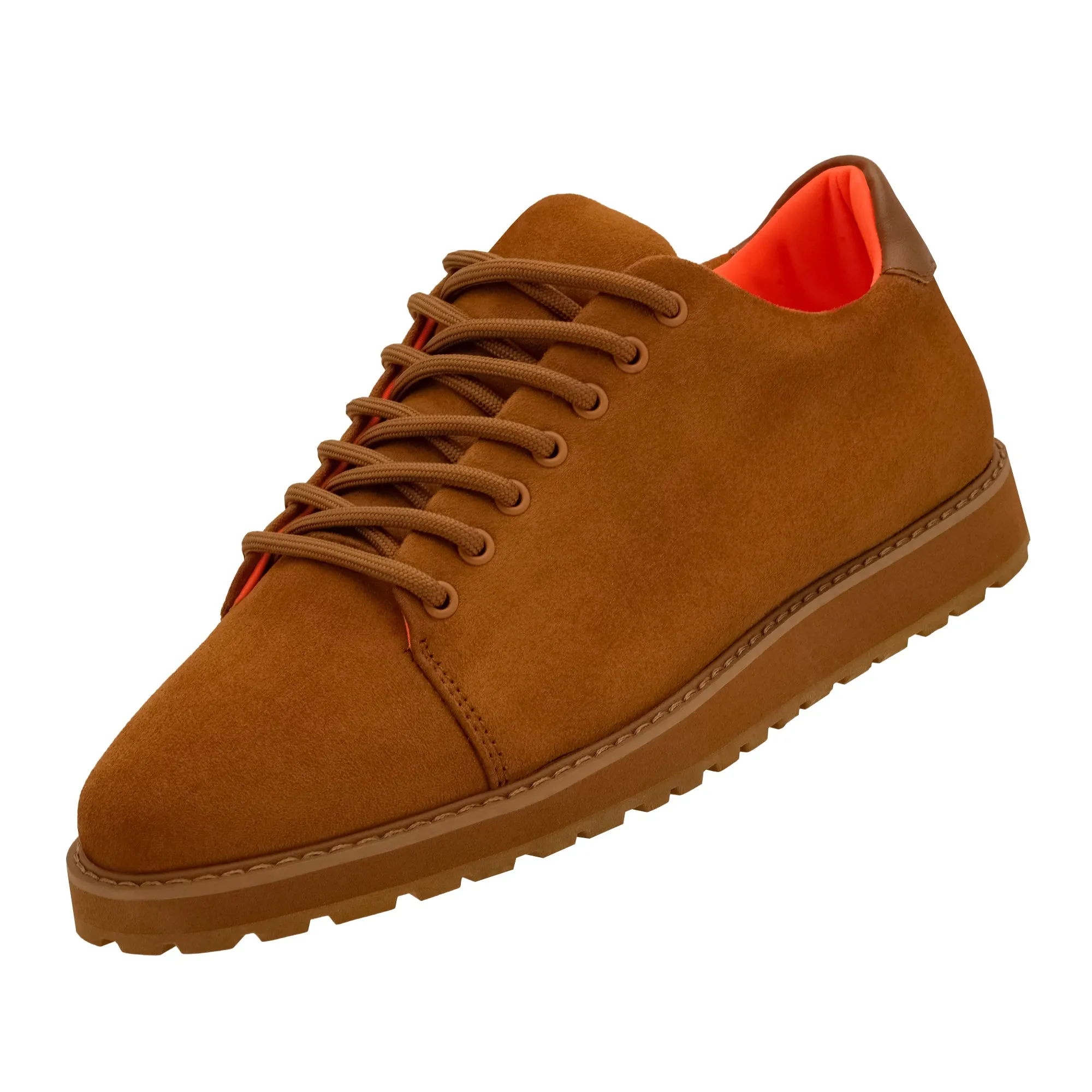 The Muscoby S TAYNO Suede Low Lace Up Sneaker