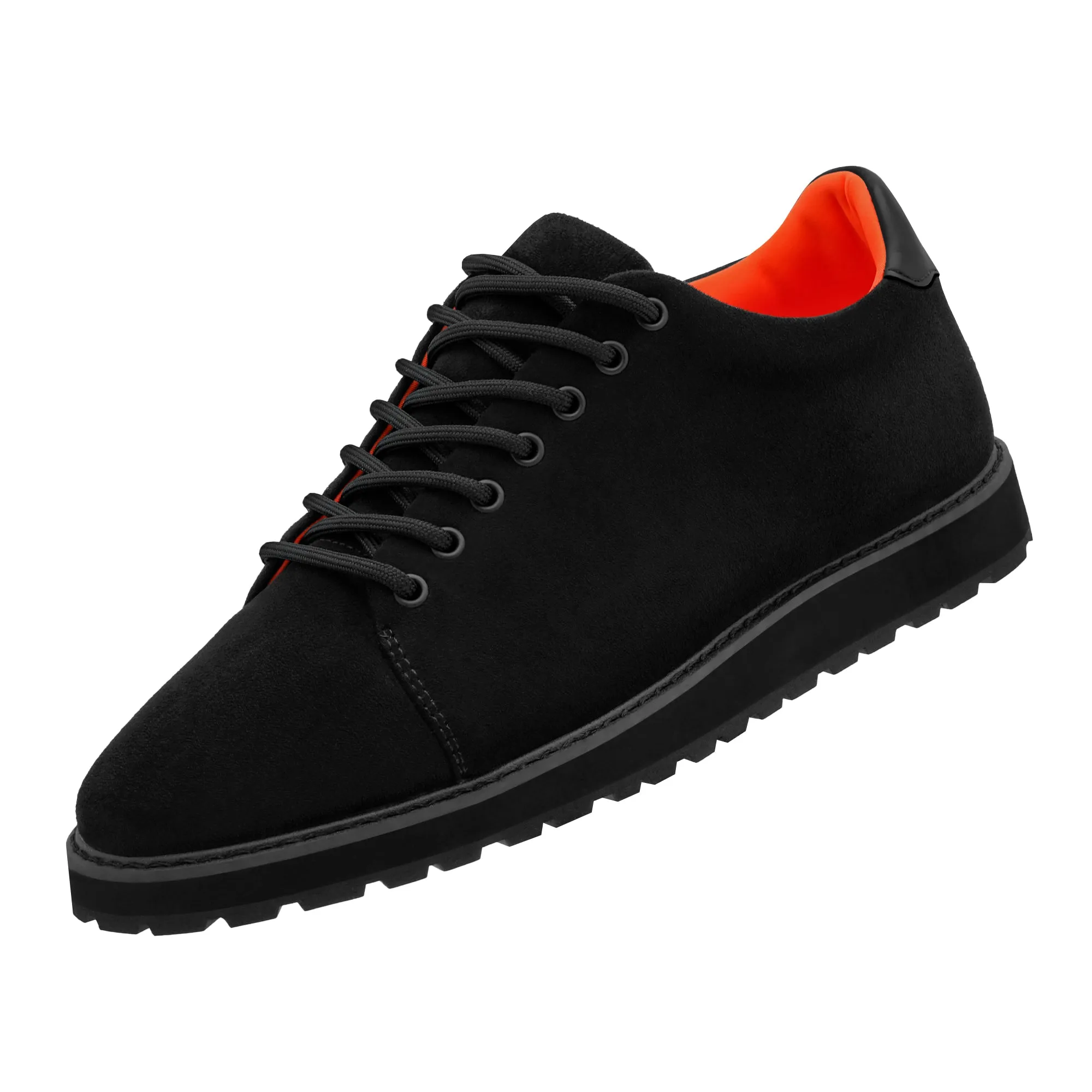 The Muscoby S TAYNO Suede Low Lace Up Sneaker