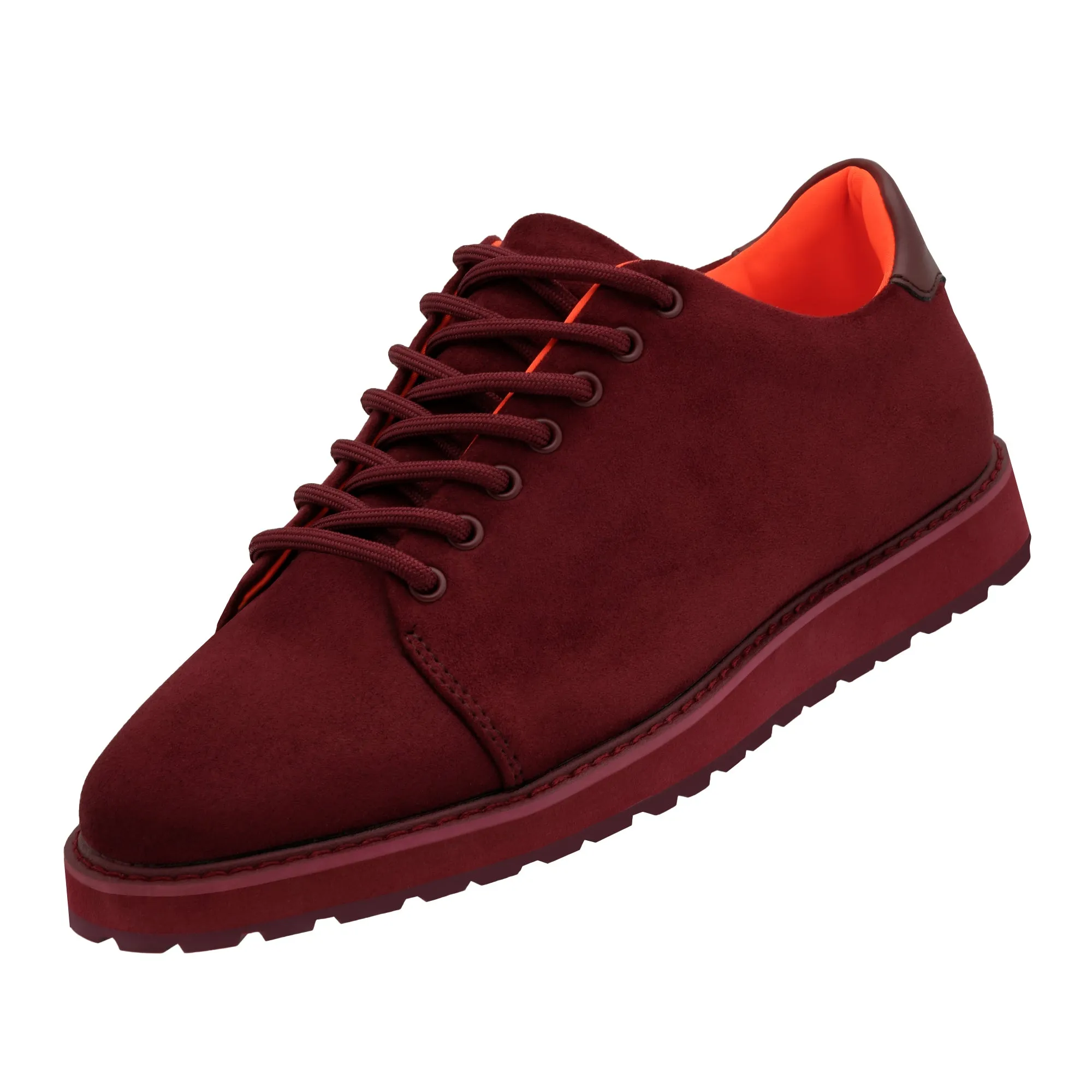 The Muscoby S TAYNO Suede Low Lace Up Sneaker