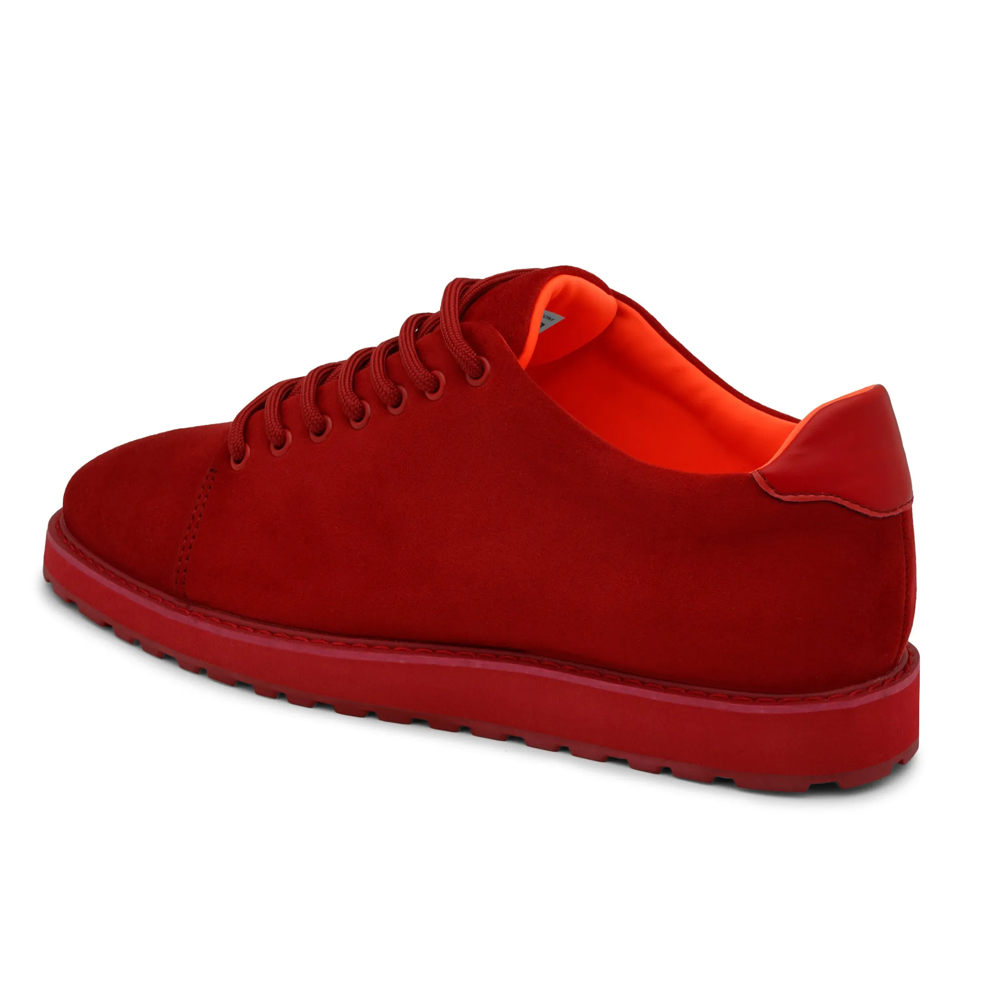 The Muscoby S TAYNO Suede Low Lace Up Sneaker