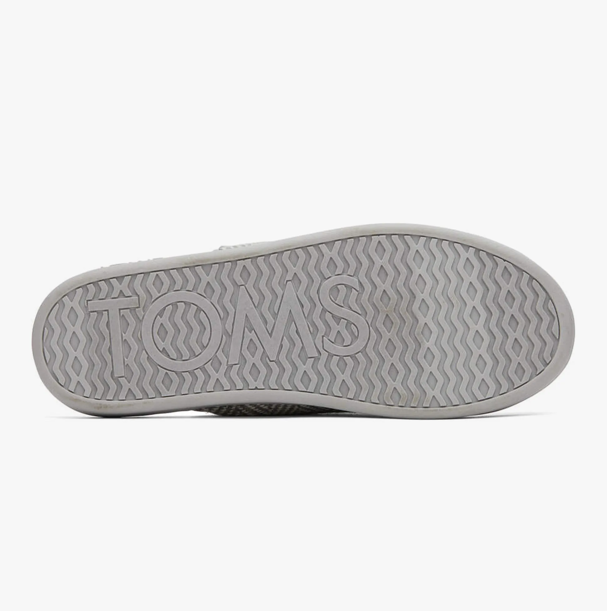 TOMS HARBOR HERRINGBONE Mens Slippers Grey
