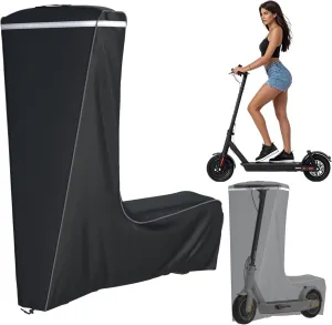 Universal Electric Scooter Cover, Outdoor Waterproof and Dustproof Scooter Covers, Adults/Kids Electric Scooter Storage cover, L54xW28xH52 Inch, Suitable for 300W to 2000W Electric Scooters, Black
