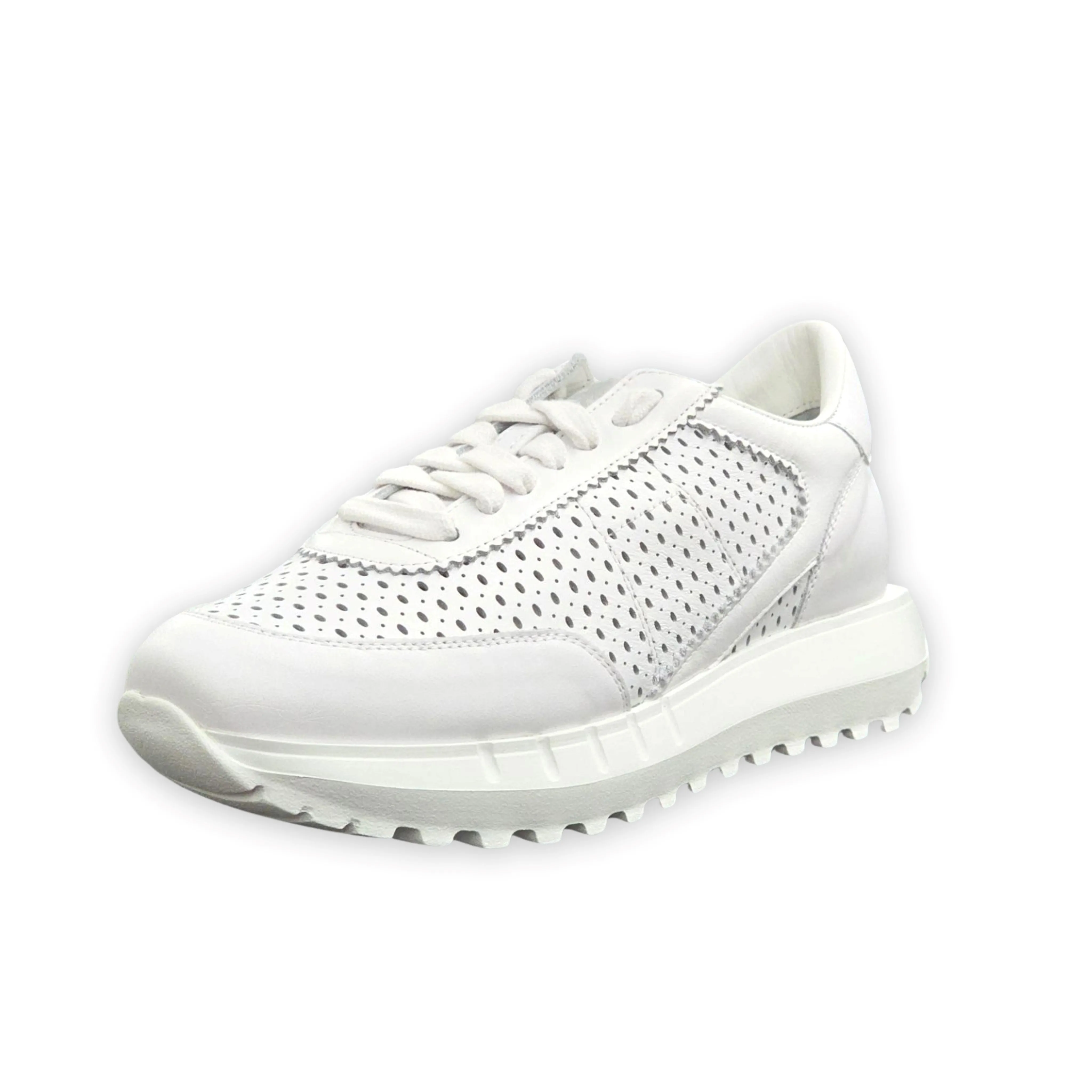 Up Dante Low White Massive markdown Top Fashion Sam Fashion Leather Lace Door-to-door delivery Sneakers Edelman Chunky