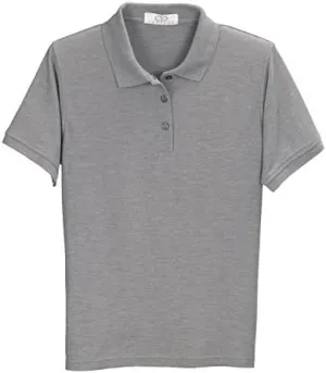 VANTAGE Women's Soft-Blend Pique Polo LG Oxford