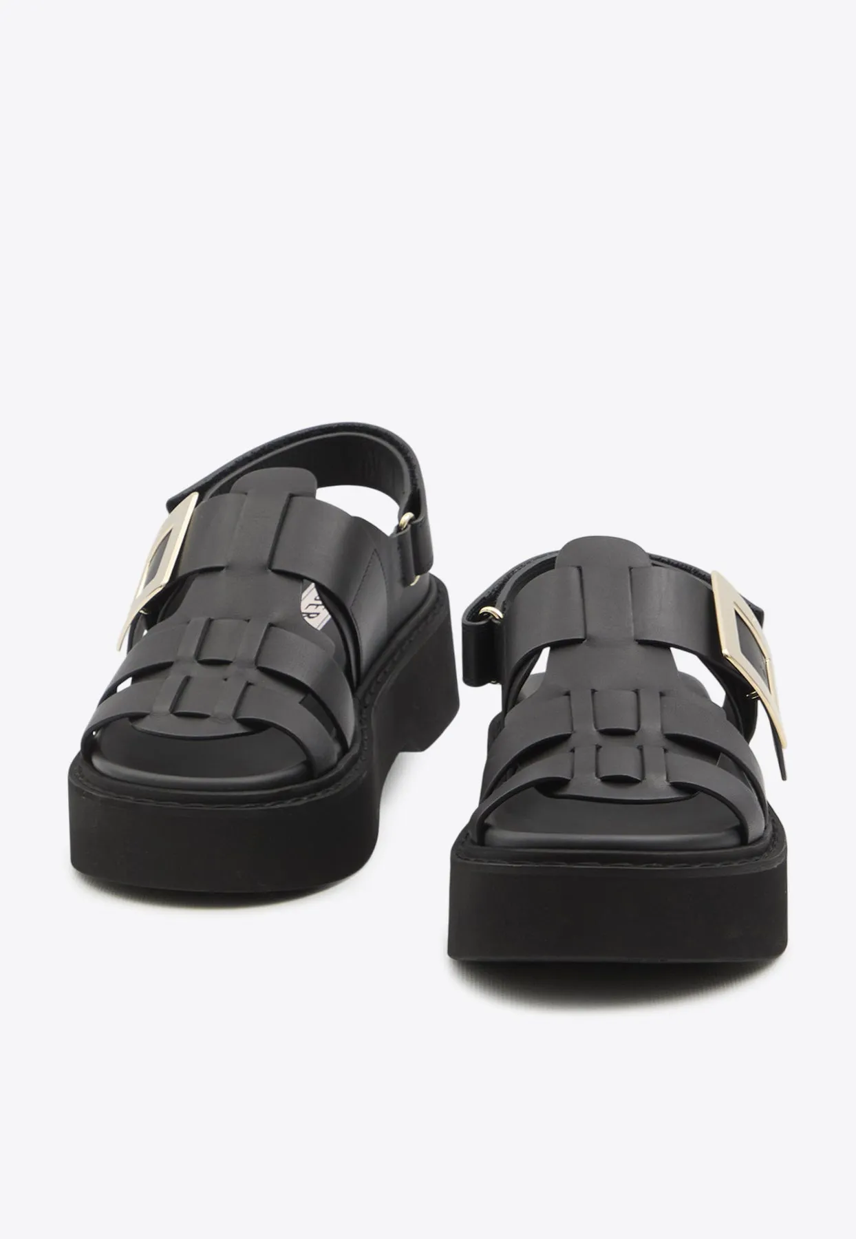 Viv Rangers Buckled Flat Sandals