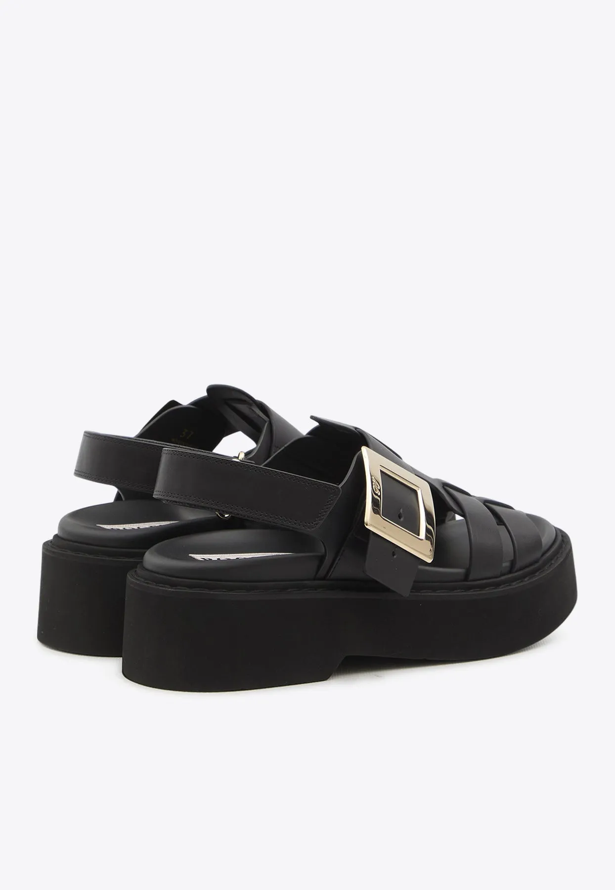 Viv Rangers Buckled Flat Sandals