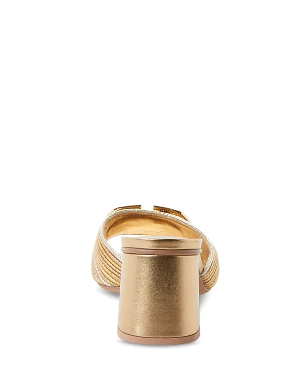 VLogo Metallic Star Mule in Gold Multi
