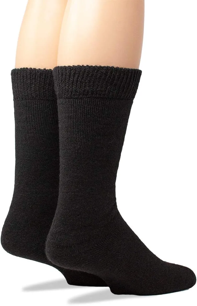 WARRIOR ALPACA SOCKS - Outdoor Alpaca Wool Socks, Terry Lined with Comfort Band Opening For Men And Women