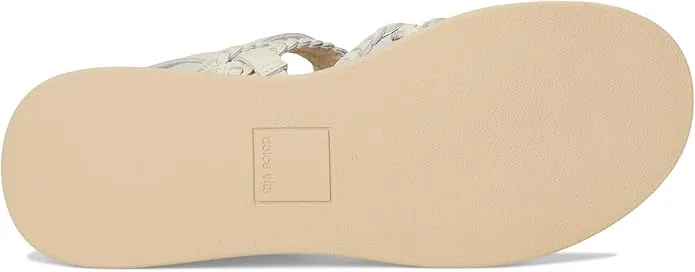 Wedge Strappy Sophisticated Heeled Sandals Gatsby Trusted by customers Creme Dolce Leather Toe Vita Buckle Open