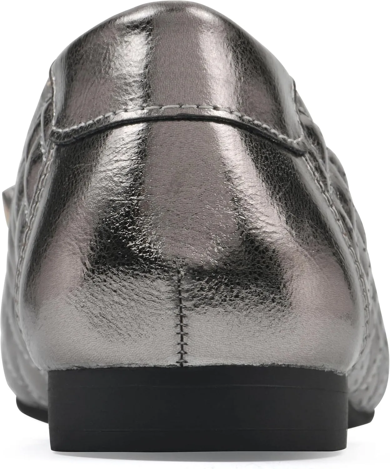 WHITE MOUNTAIN Women's Bocah Diamond Quilted Cap Toe Ballet Flat