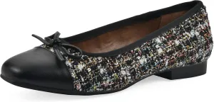 WHITE MOUNTAIN Women's Bocci Dressy Cap Toe Ballet Flat