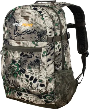 WOLFHUNT Hunting Backpack for Men, Medium Camouflage Hunting Pack Hiking Day Pack for Hiking, Fishing, Shooting, 24 L, Prym1 MP