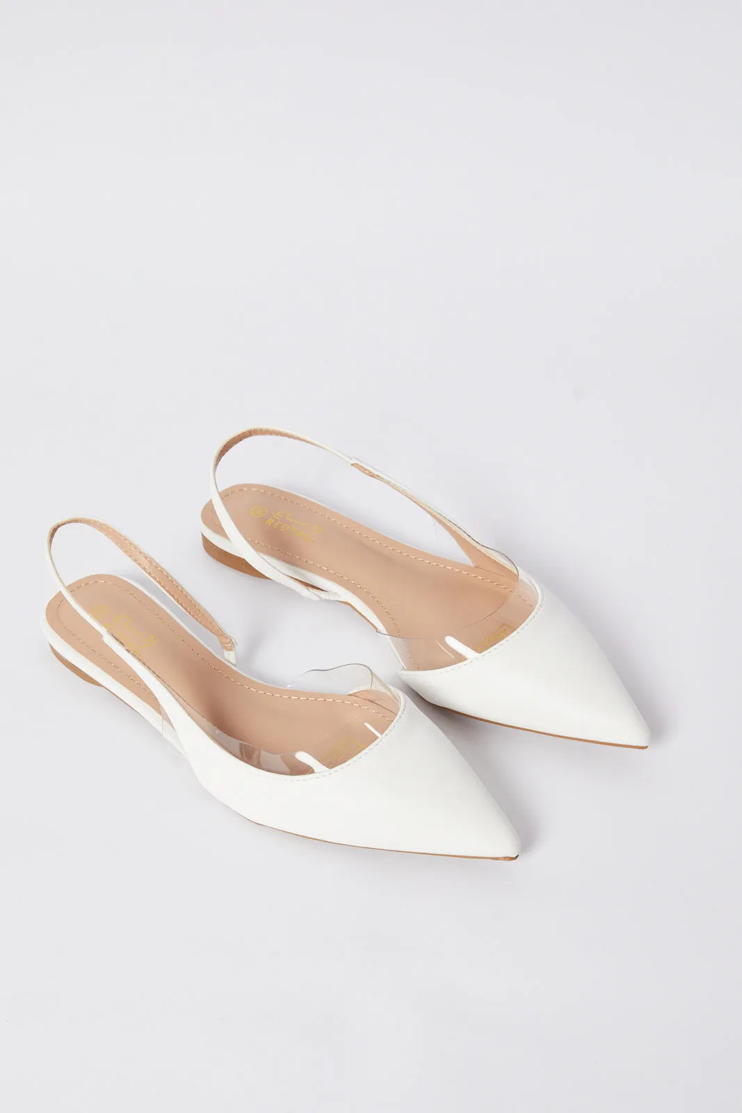 Woman White Slingback